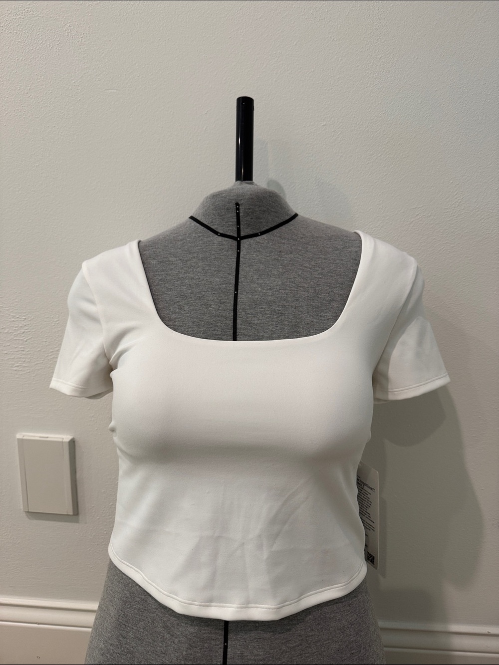 Lululemon Square Neck White Women’s Top